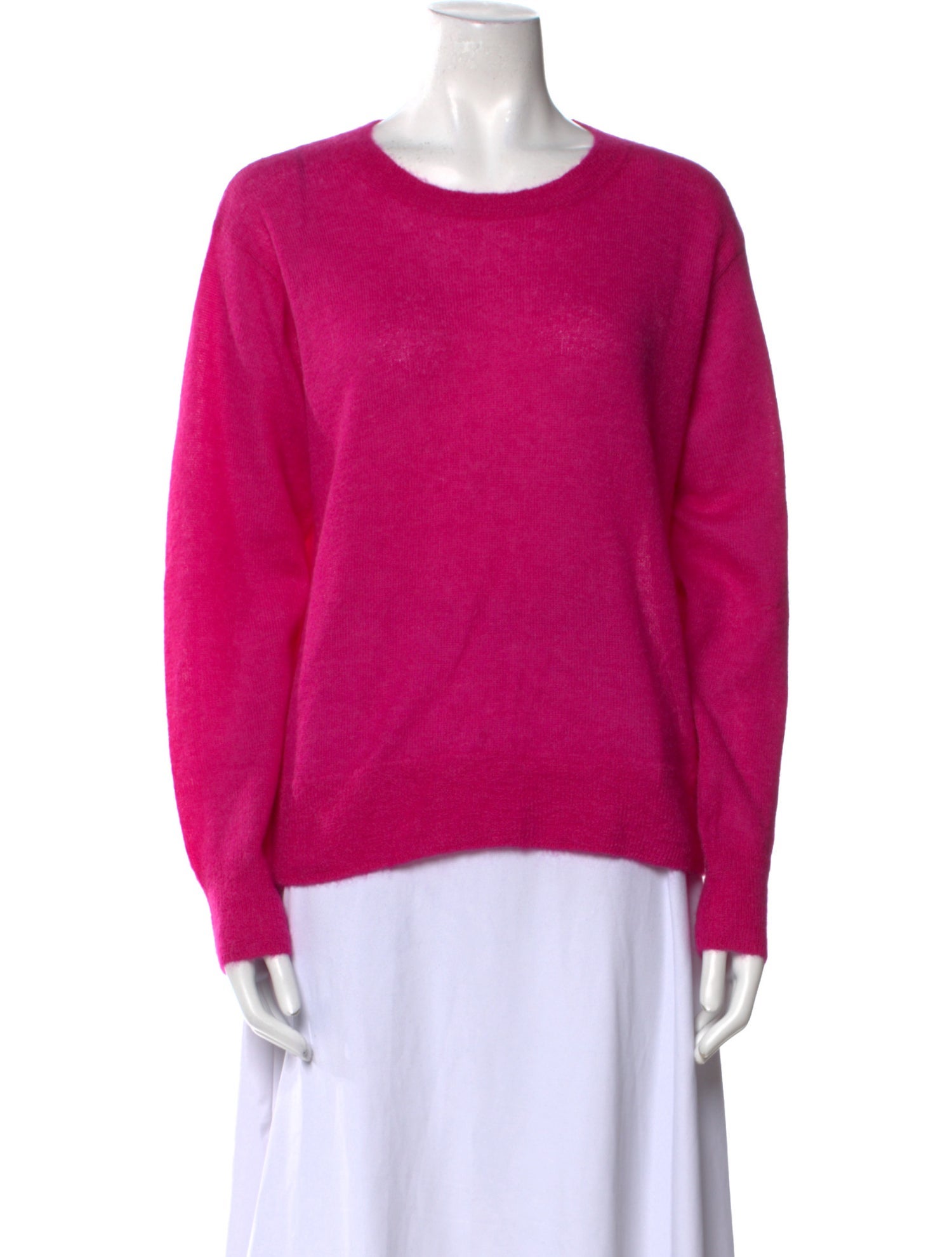 Dries Van Noten Alpaca Scoop Neck Sweater