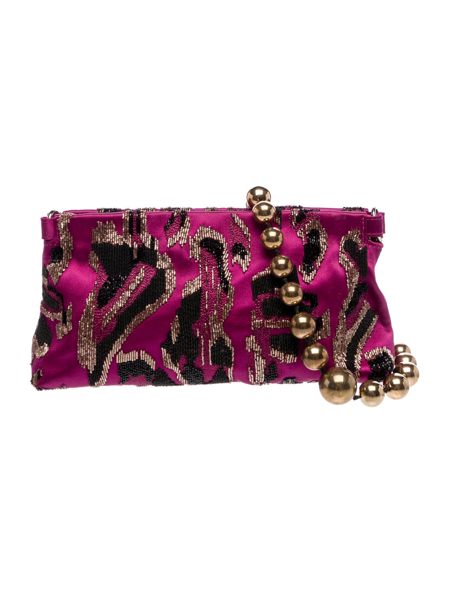 Dries Van Noten Satin Shoulder Bag