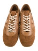 Dries Van Noten Suede Leather Trim Embellishment Sneakers