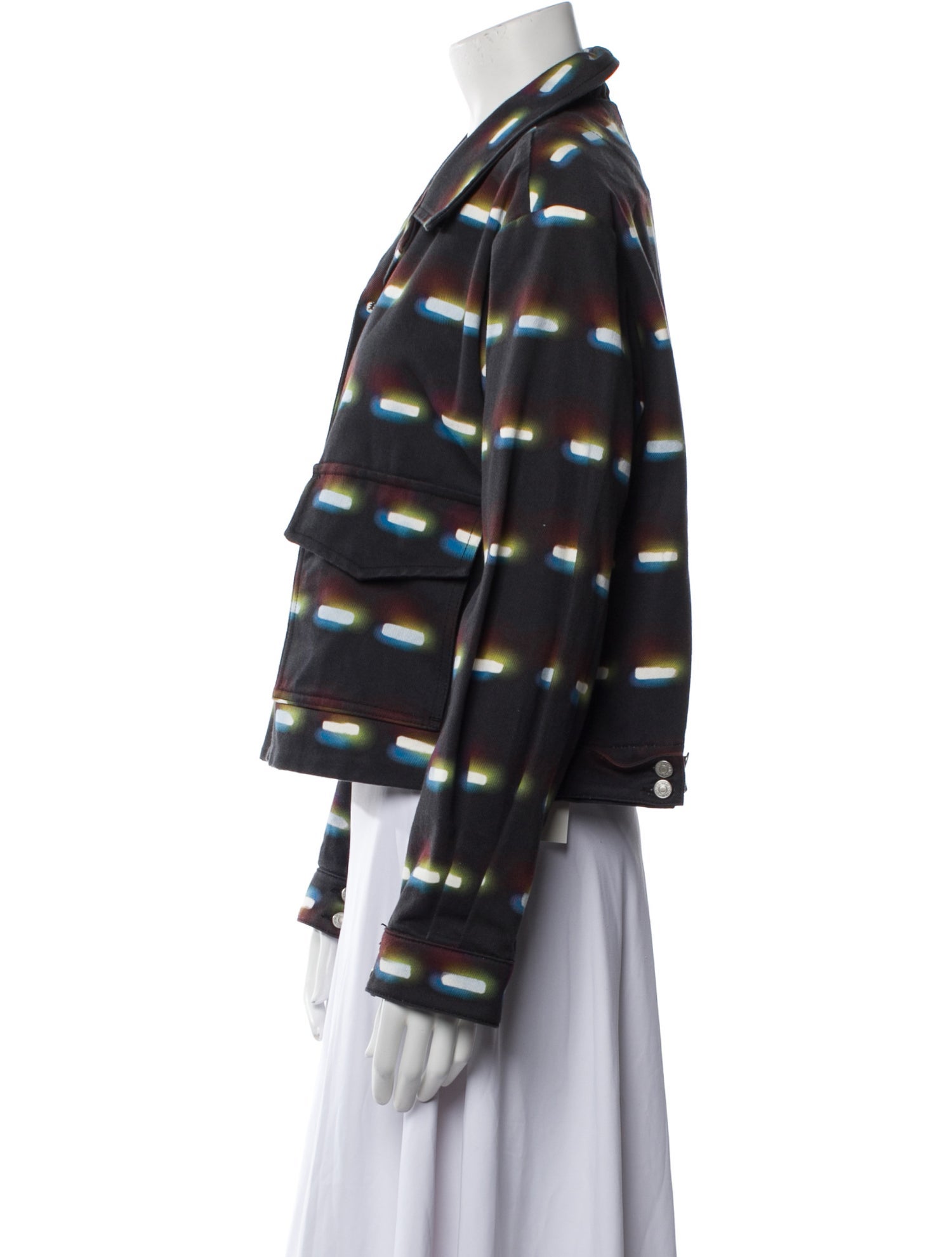 Dries Van Noten Striped Jacket