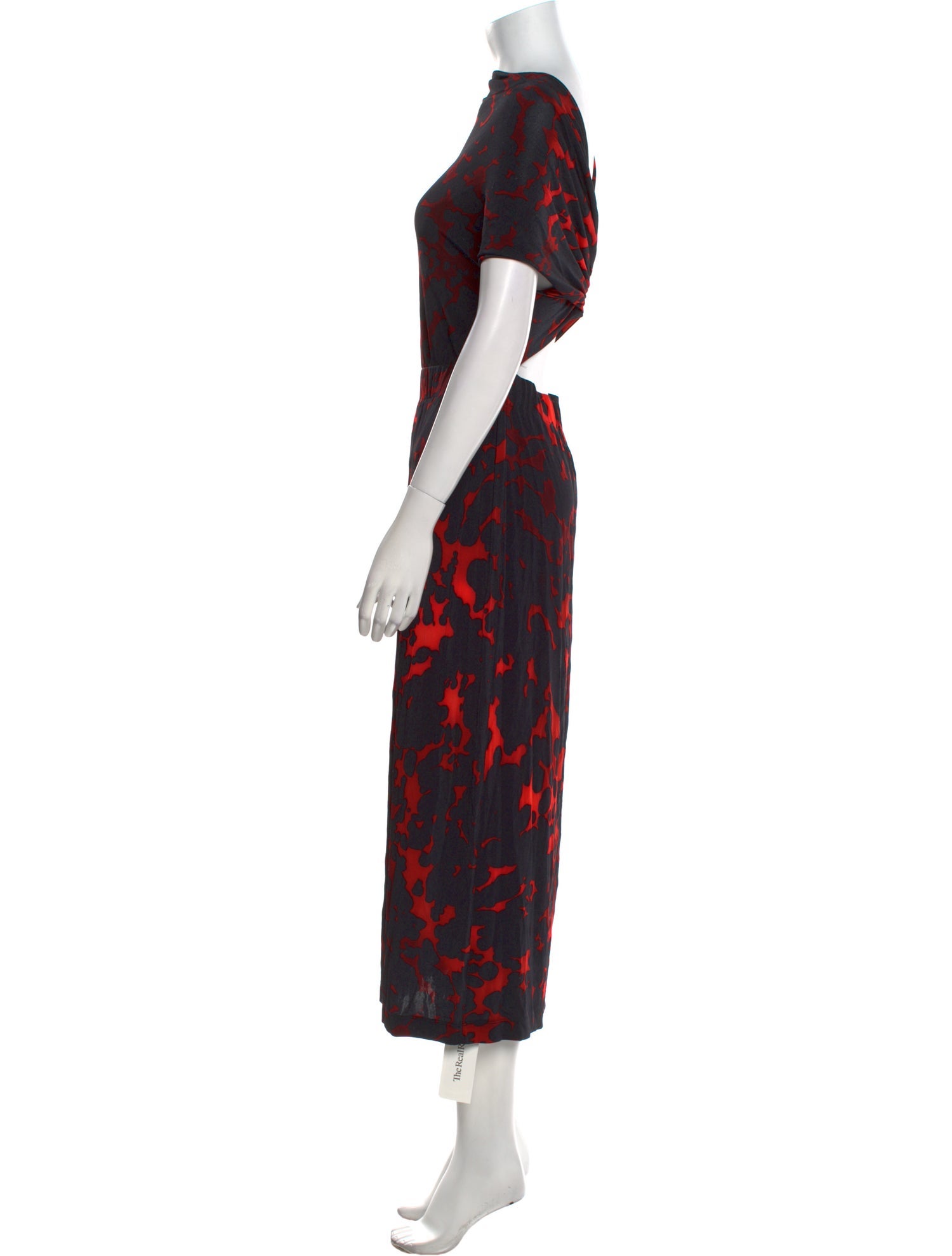 Dries Van Noten Printed Midi Length Dress