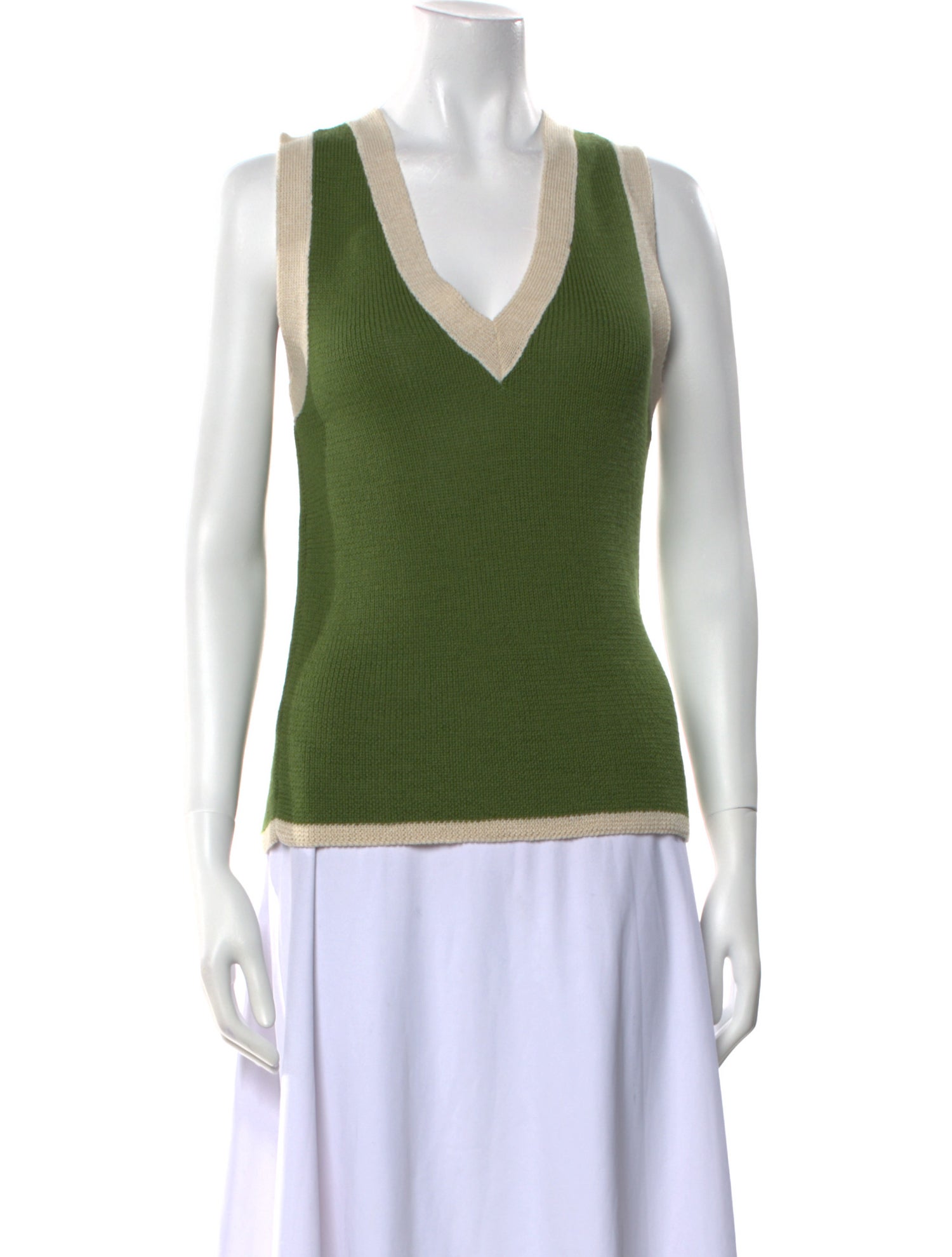 Dries Van Noten Wool V-Neck Sweater w/ Tags