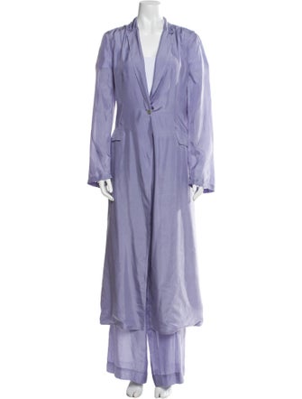 Dries Van Noten Silk Pant Set