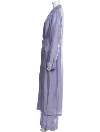 Dries Van Noten Silk Pant Set