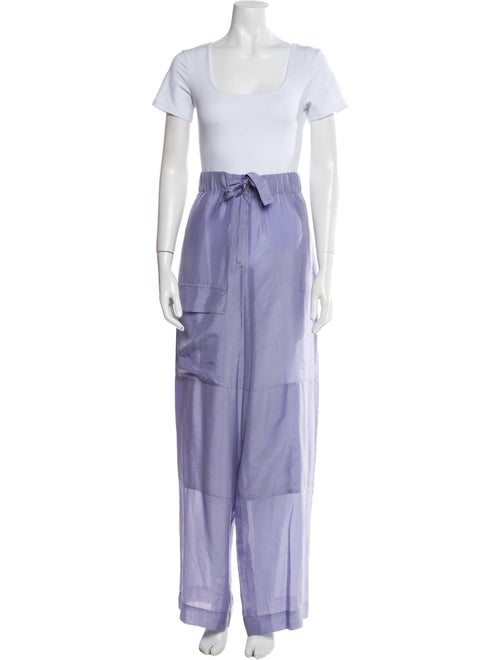 Dries Van Noten Silk Pant Set