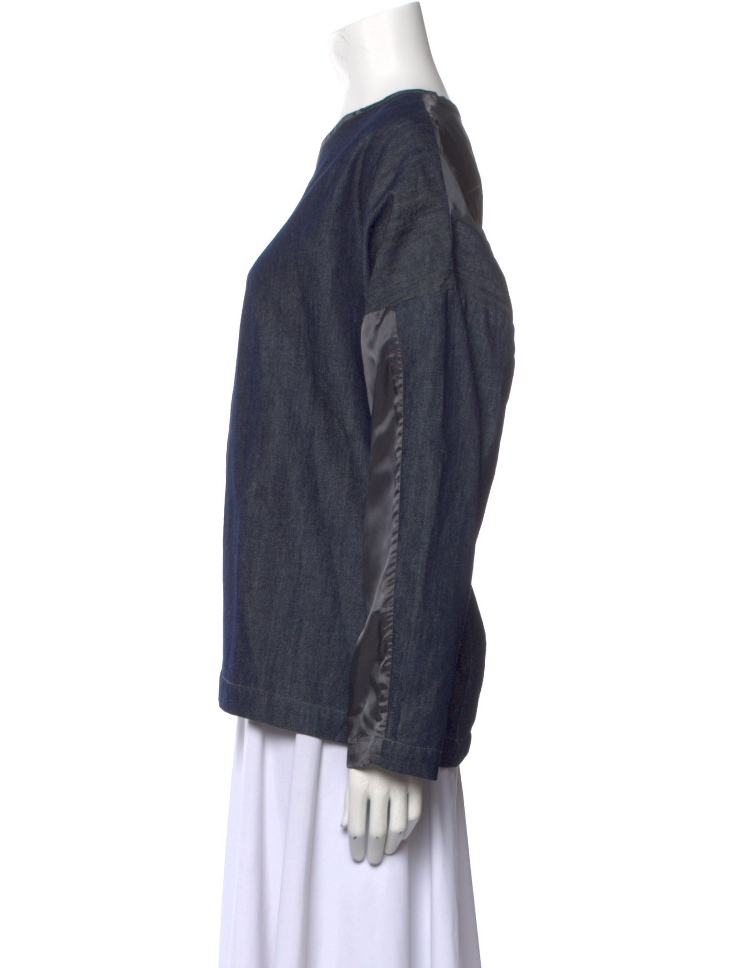 Dries Van Noten Bateau Neckline Long Sleeve Sweatshirt