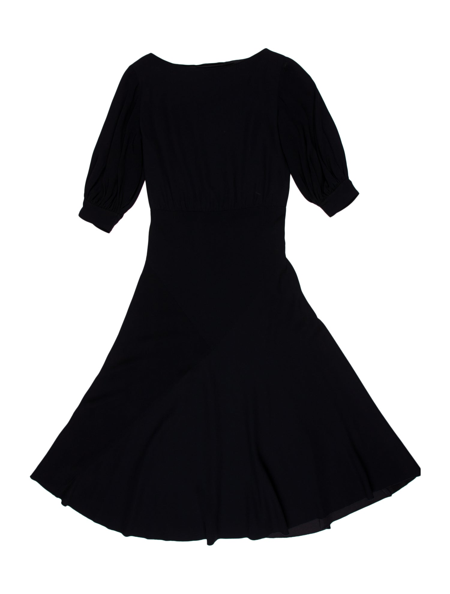 Dries Van Noten Bateau Neckline Long Dress