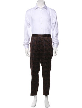 Dries Van Noten Printed Two-Piece Suit