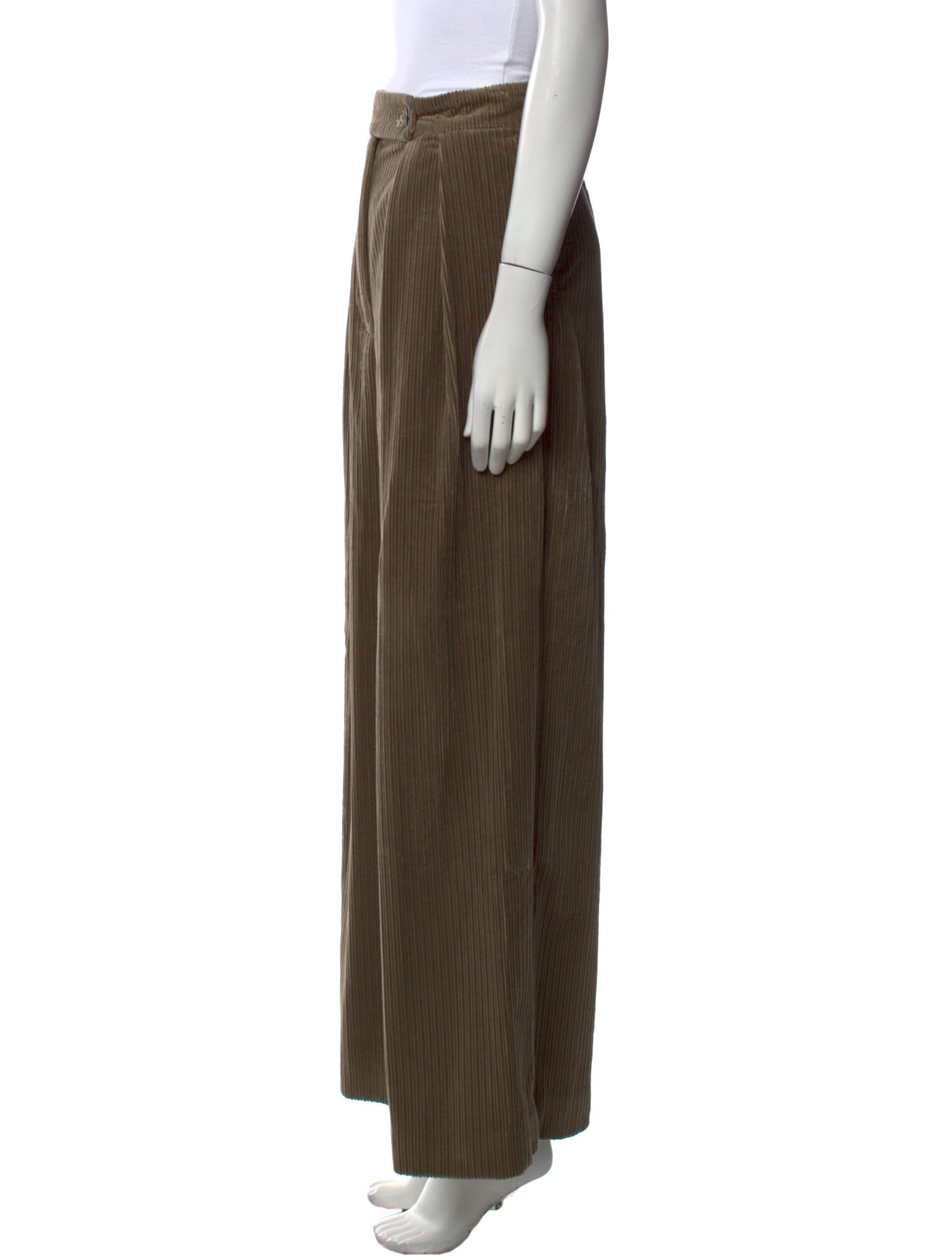 Dries Van Noten Striped Wide Leg Pants