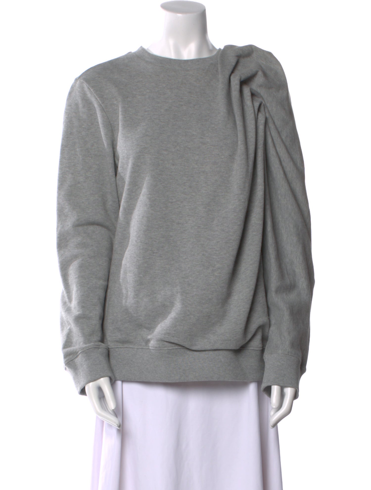 Dries Van Noten Bateau Neckline Long Sleeve Sweatshirt