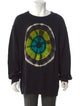 Dries Van Noten Merino Wool Graphic Print Pullover