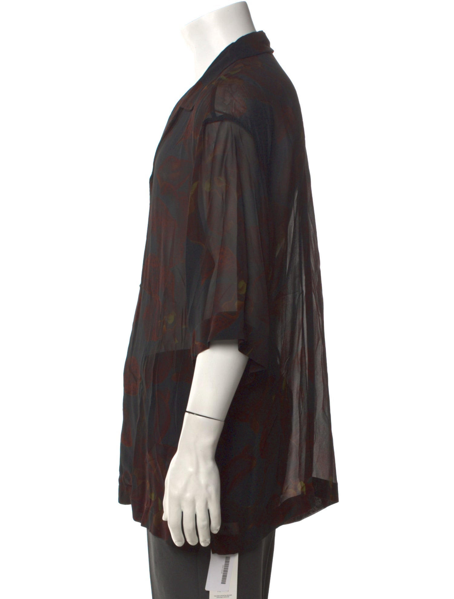 Dries Van Noten Printed Short Sleeve Shirt