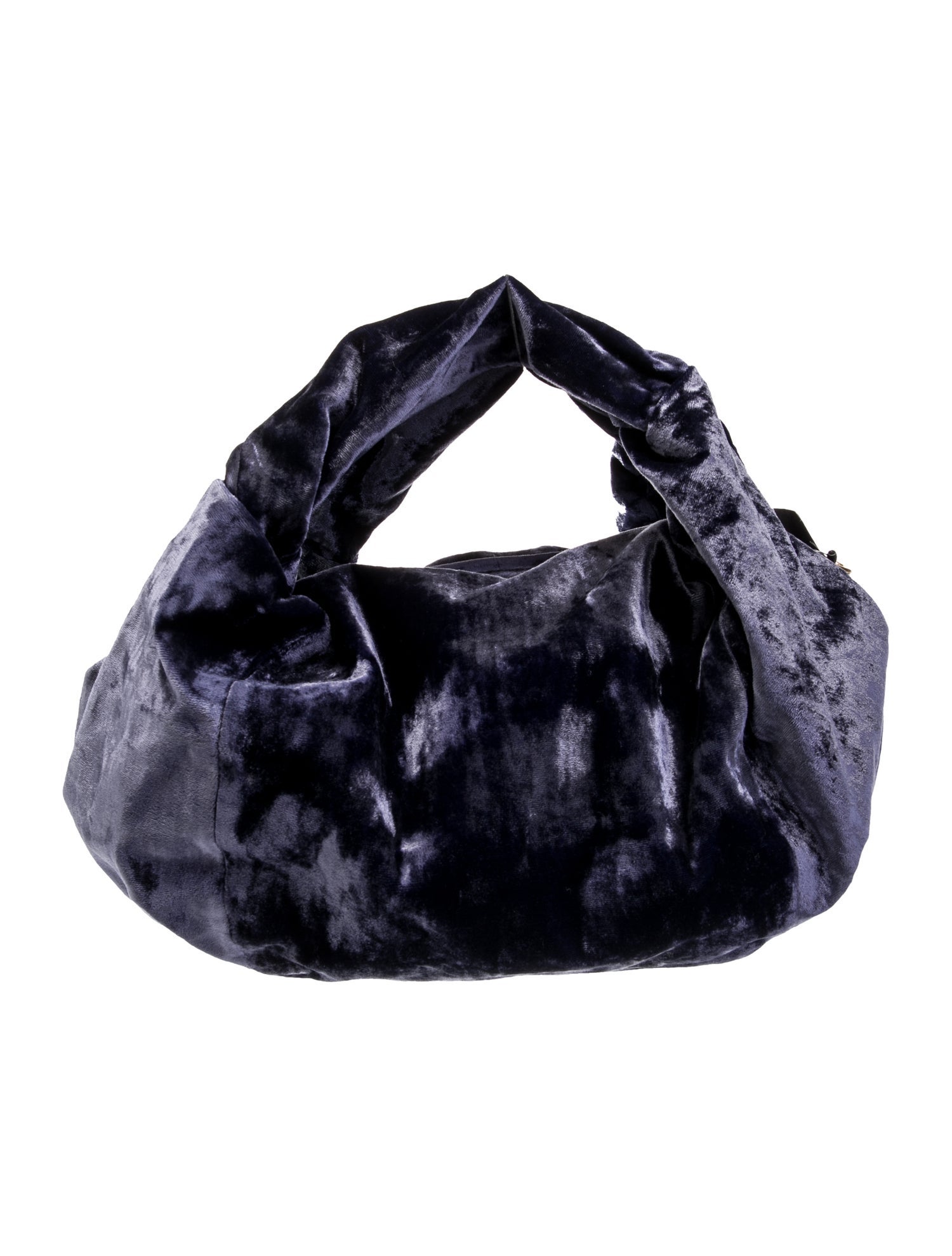 Dries Van Noten Velvet Top Handle Bag w/ Tags