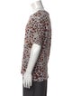Dries Van Noten Animal Print Crew Neck T-Shirt
