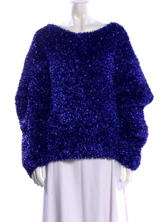 Dries Van Noten 2024 Bateau Neckline Sweater