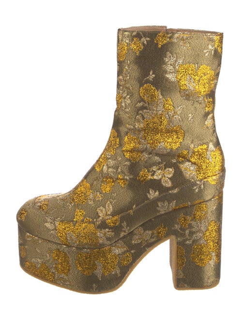 Dries Van Noten Printed Boots