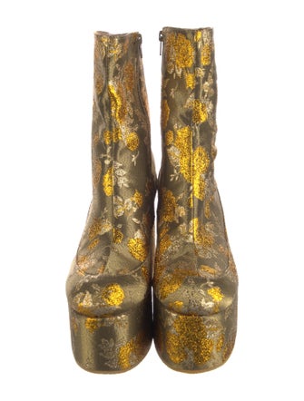 Dries Van Noten Printed Boots
