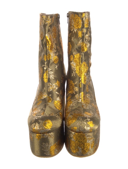 Dries Van Noten Printed Boots