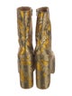 Dries Van Noten Printed Boots