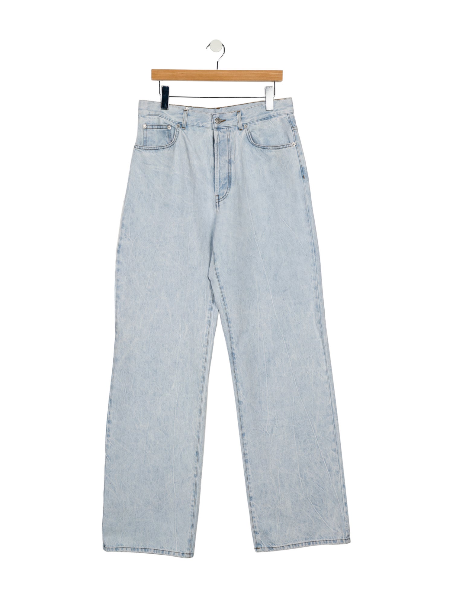 Dries Van Noten High-Rise Wide Leg Jeans w/ Tags