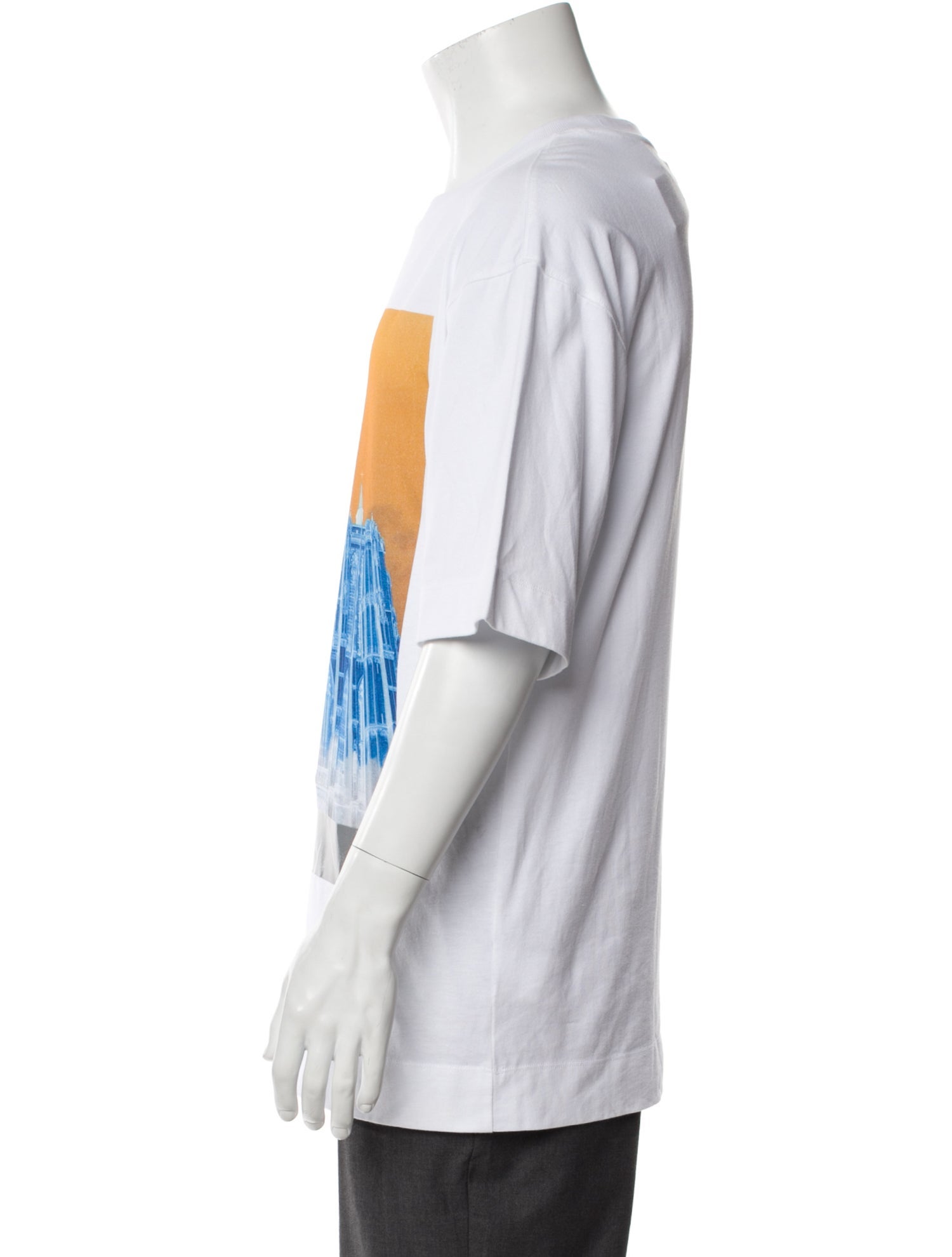 Dries Van Noten Graphic Print Crew Neck T-Shirt w/ Tags