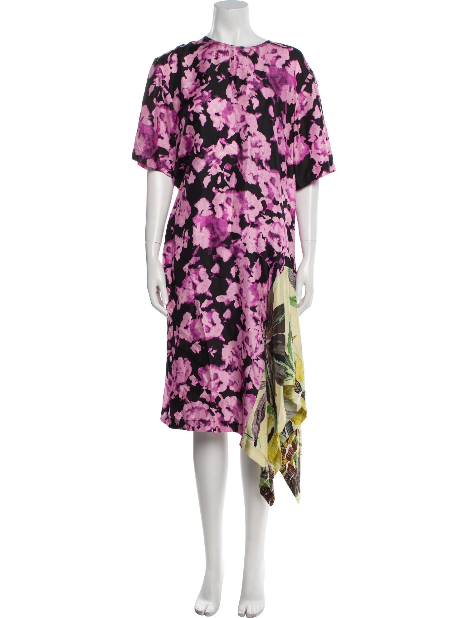 Dries Van Noten Silk Long Dress