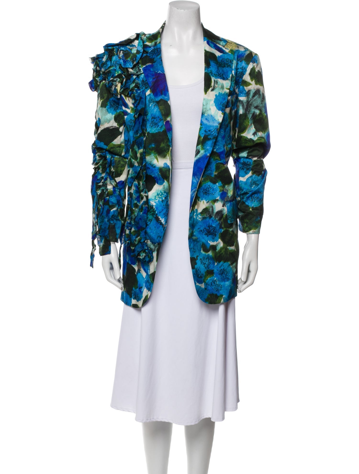 Dries Van Noten Floral Print Jacket