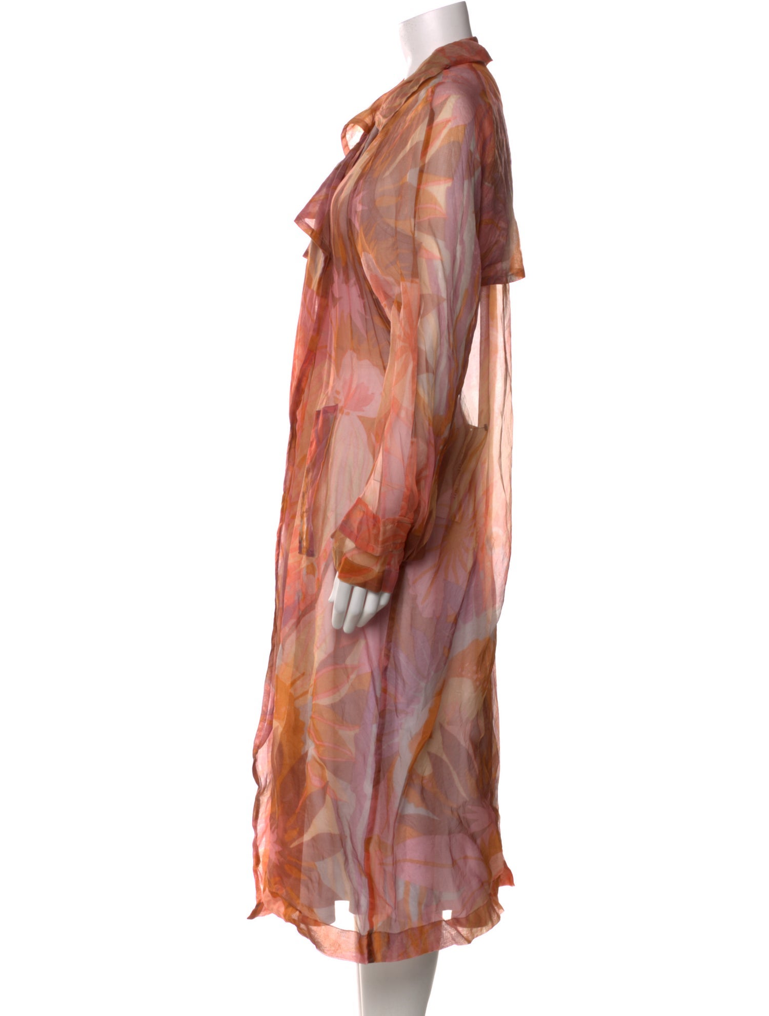 Dries Van Noten Silk Tie-Dye Print Sweater