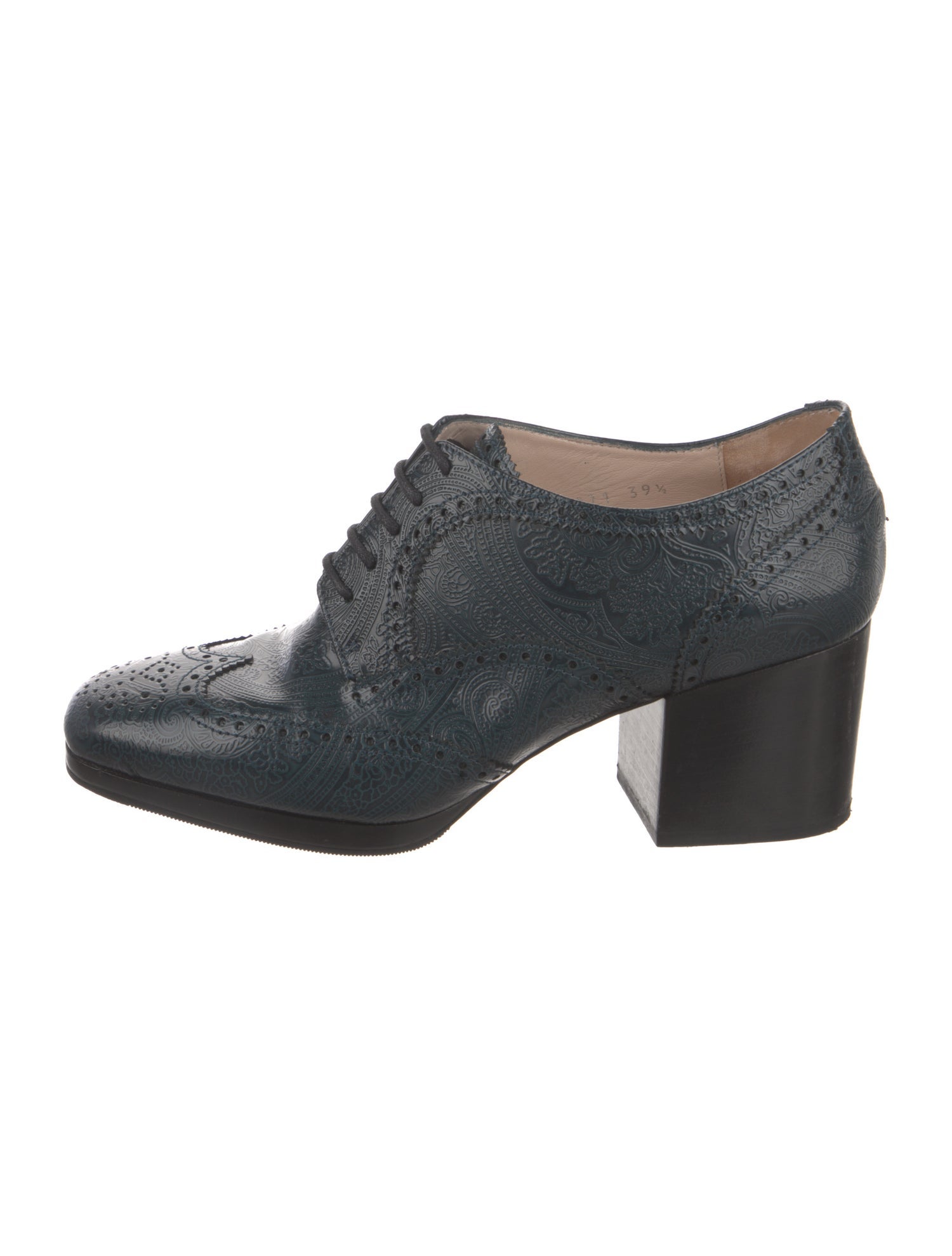 Dries Van Noten Leather Lace-Up Boots