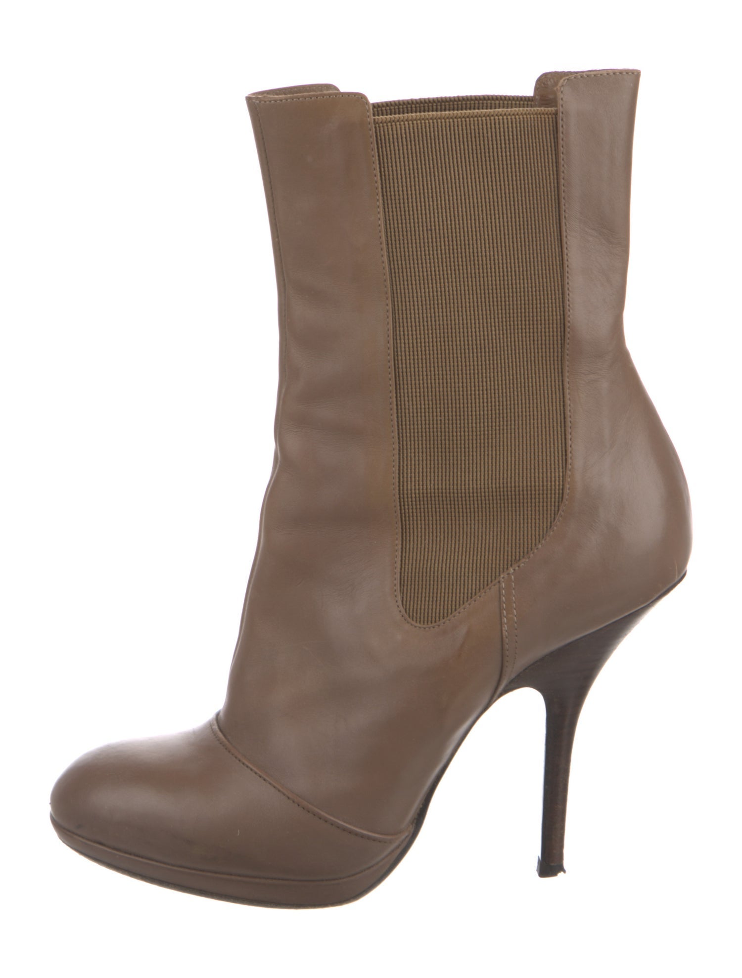 Dries Van Noten Leather Sock Boots