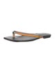 Dries Van Noten Leather Flip Flops