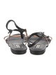 Dries Van Noten Leather T-Strap Sandals