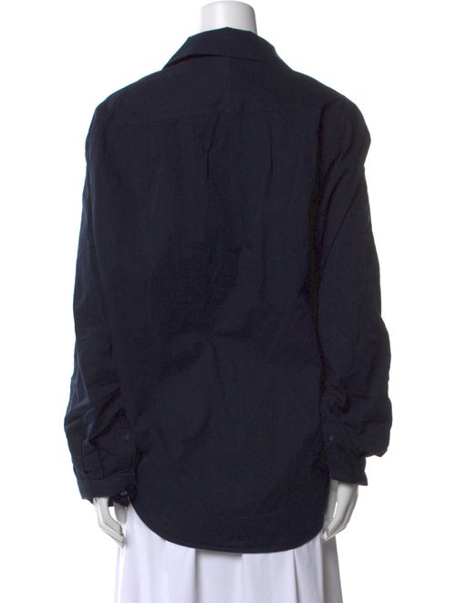 Dries Van Noten Long Sleeve Button-Up Top