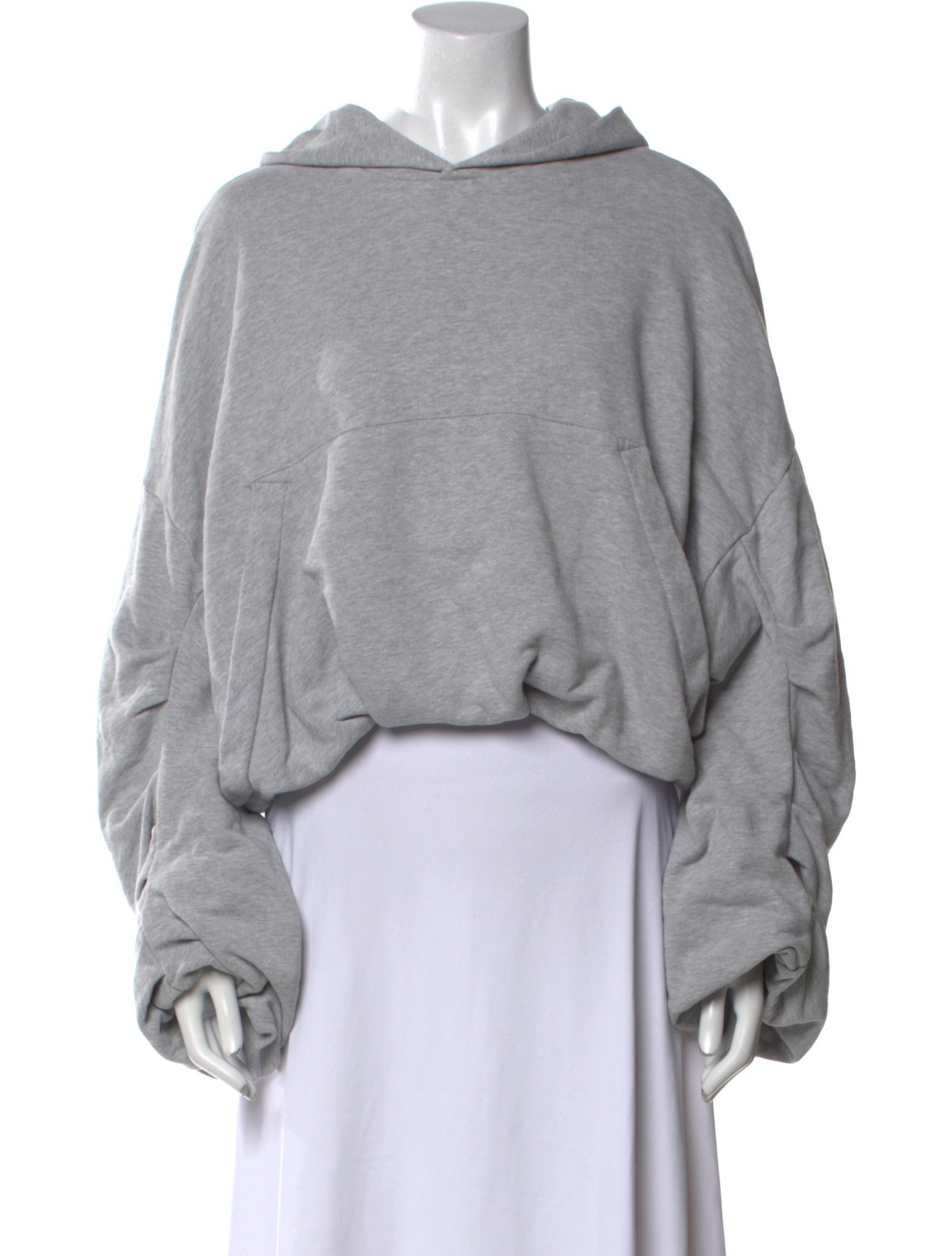 Dries Van Noten Cowl Neck Long Sleeve Sweatshirt