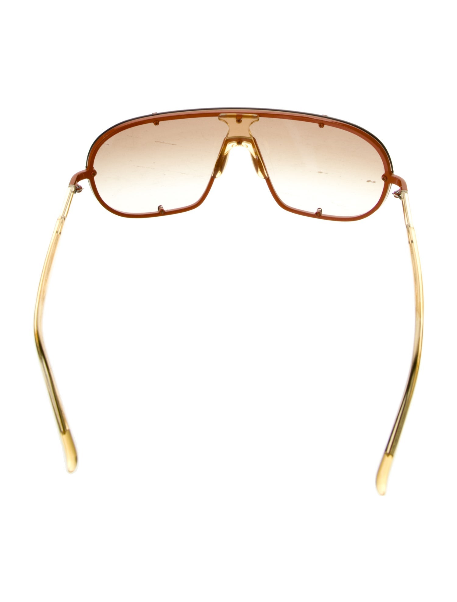 Dries Van Noten Shield Gradient Sunglasses