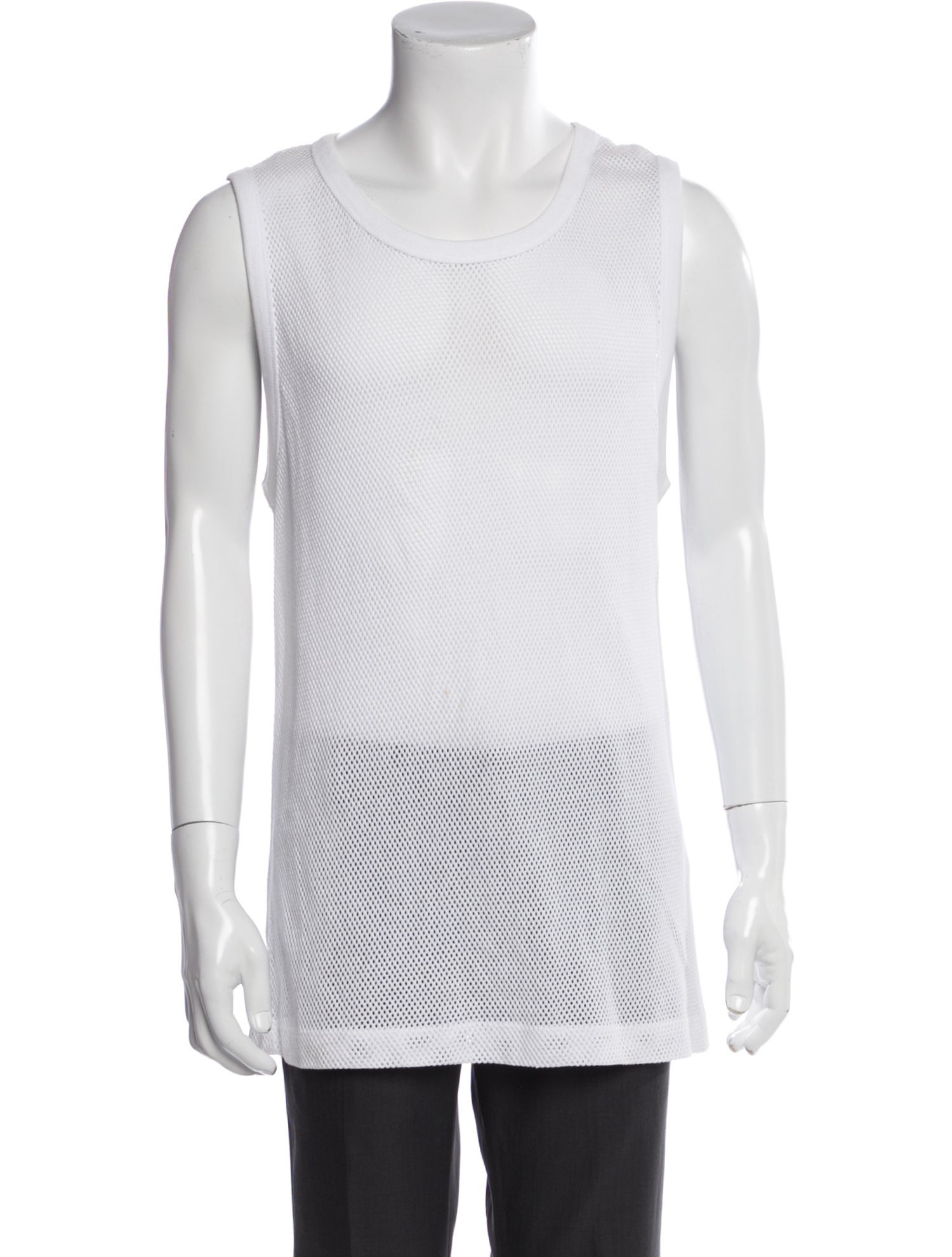 Dries Van Noten Scoop Neck Sleeveless T-Shirt