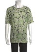 Dries Van Noten Floral Print Crew Neck T-Shirt