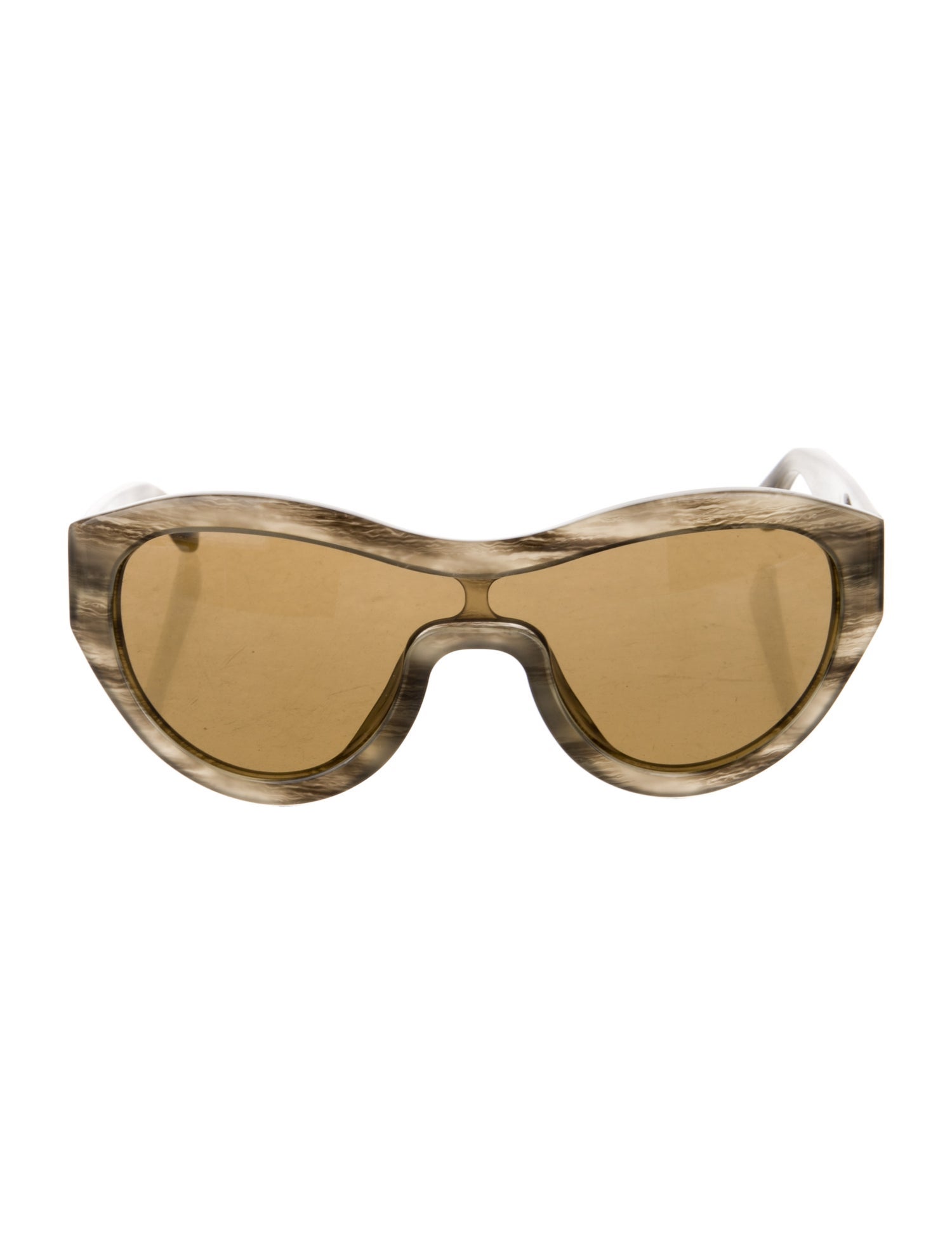 Dries Van Noten Shield Tinted Sunglasses