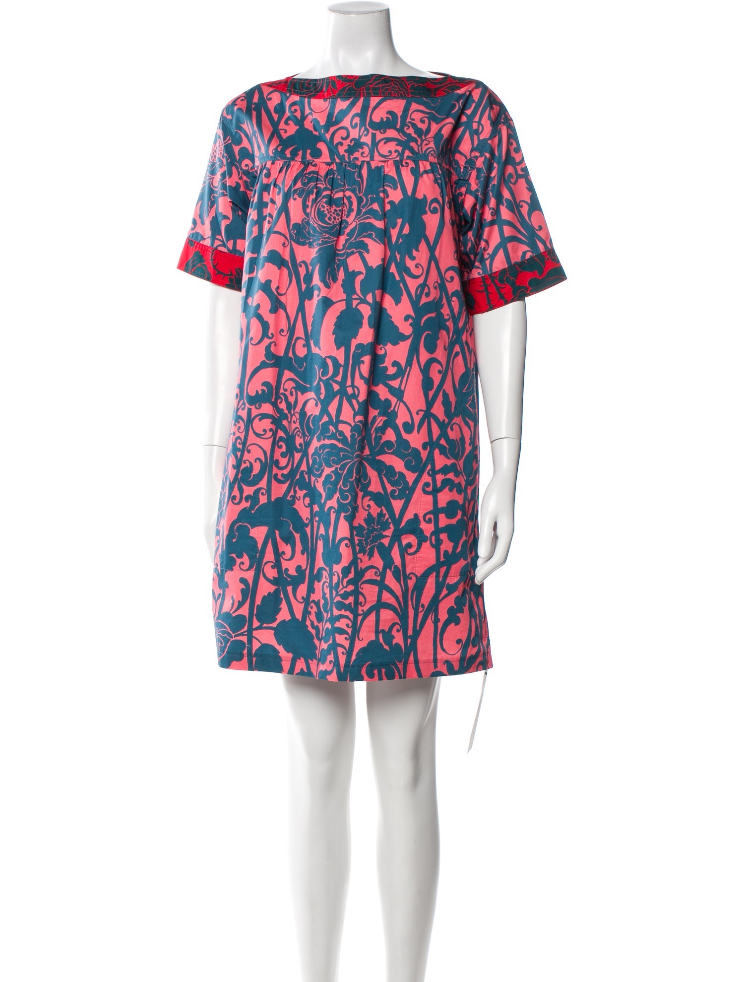Dries Van Noten Printed Mini Dress