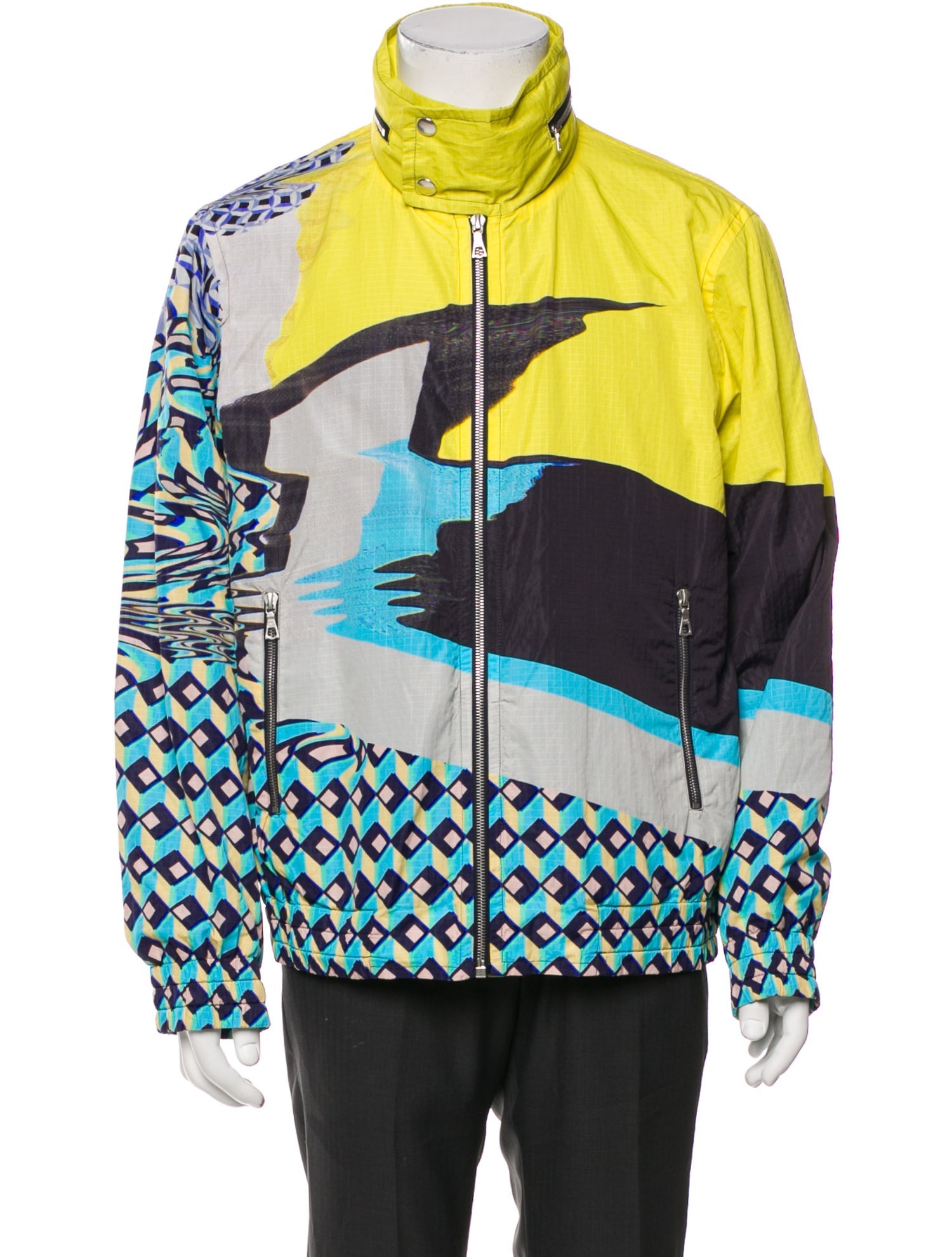 Dries Van Noten Printed Windbreaker