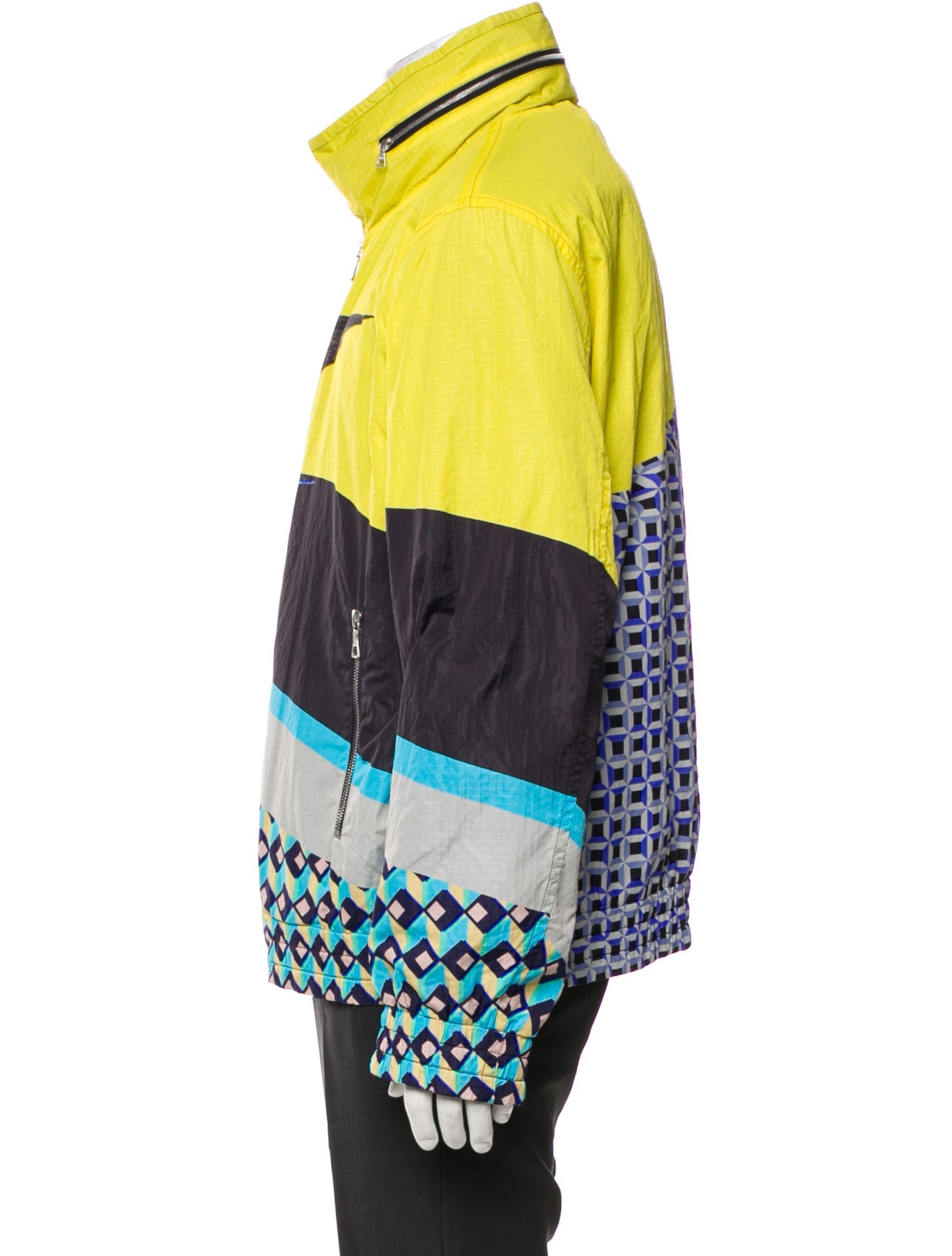 Dries Van Noten Printed Windbreaker