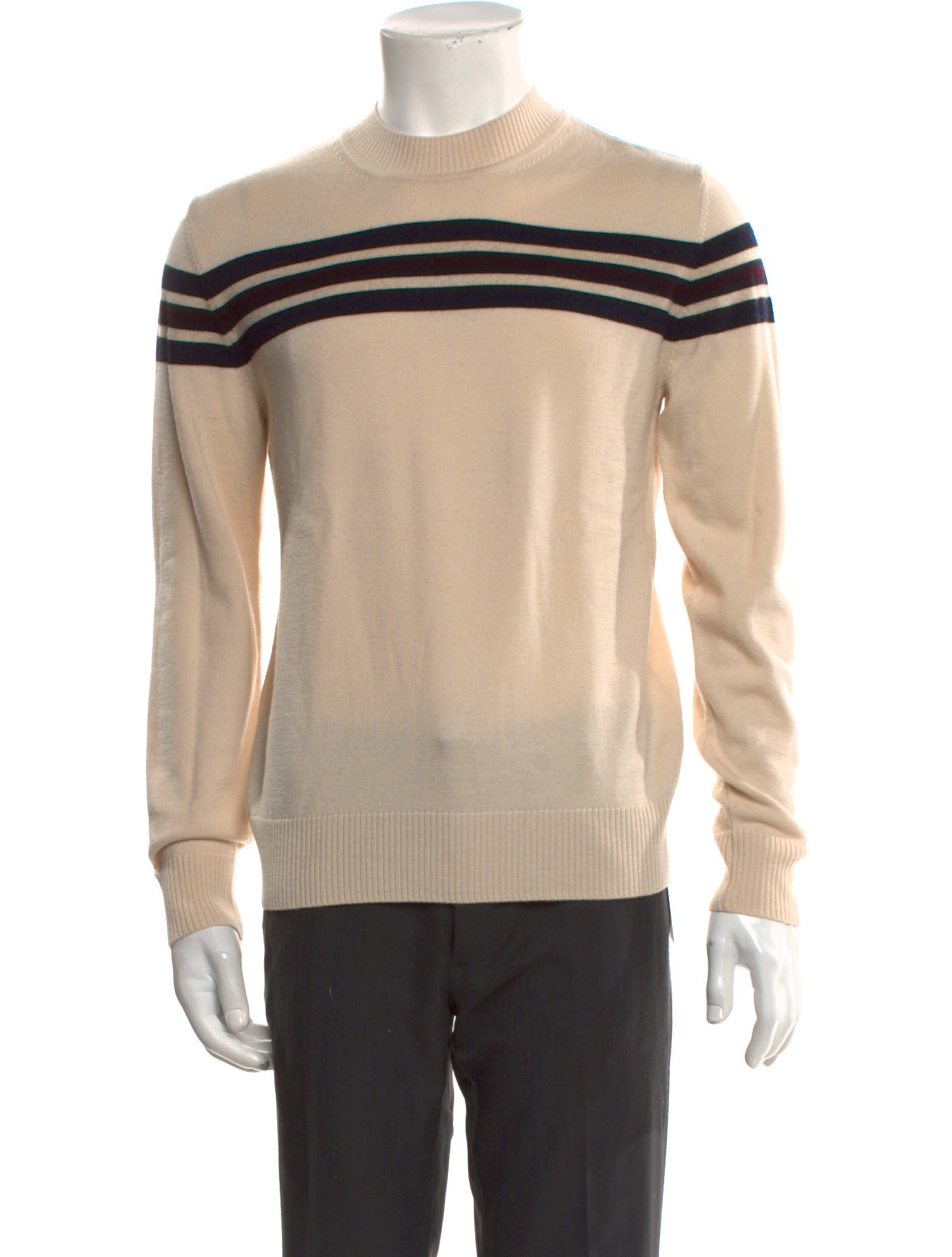 Dries Van Noten Wool Striped Pullover