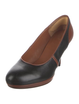 Dries Van Noten Leather Pumps