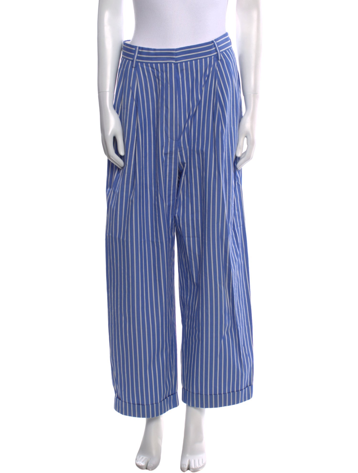 Dries Van Noten Striped Wide Leg Pants