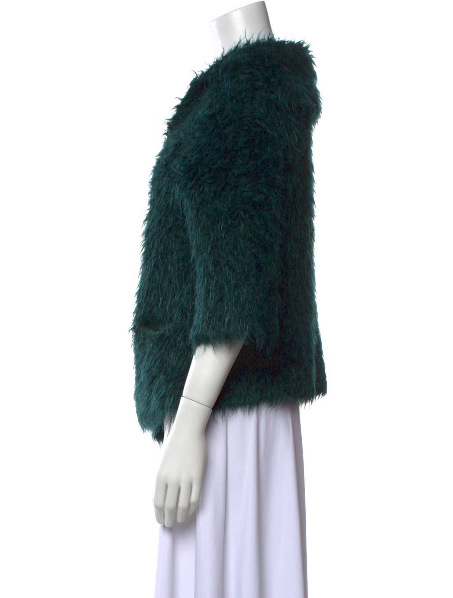 Dries Van Noten Mohair V-Neck Sweater