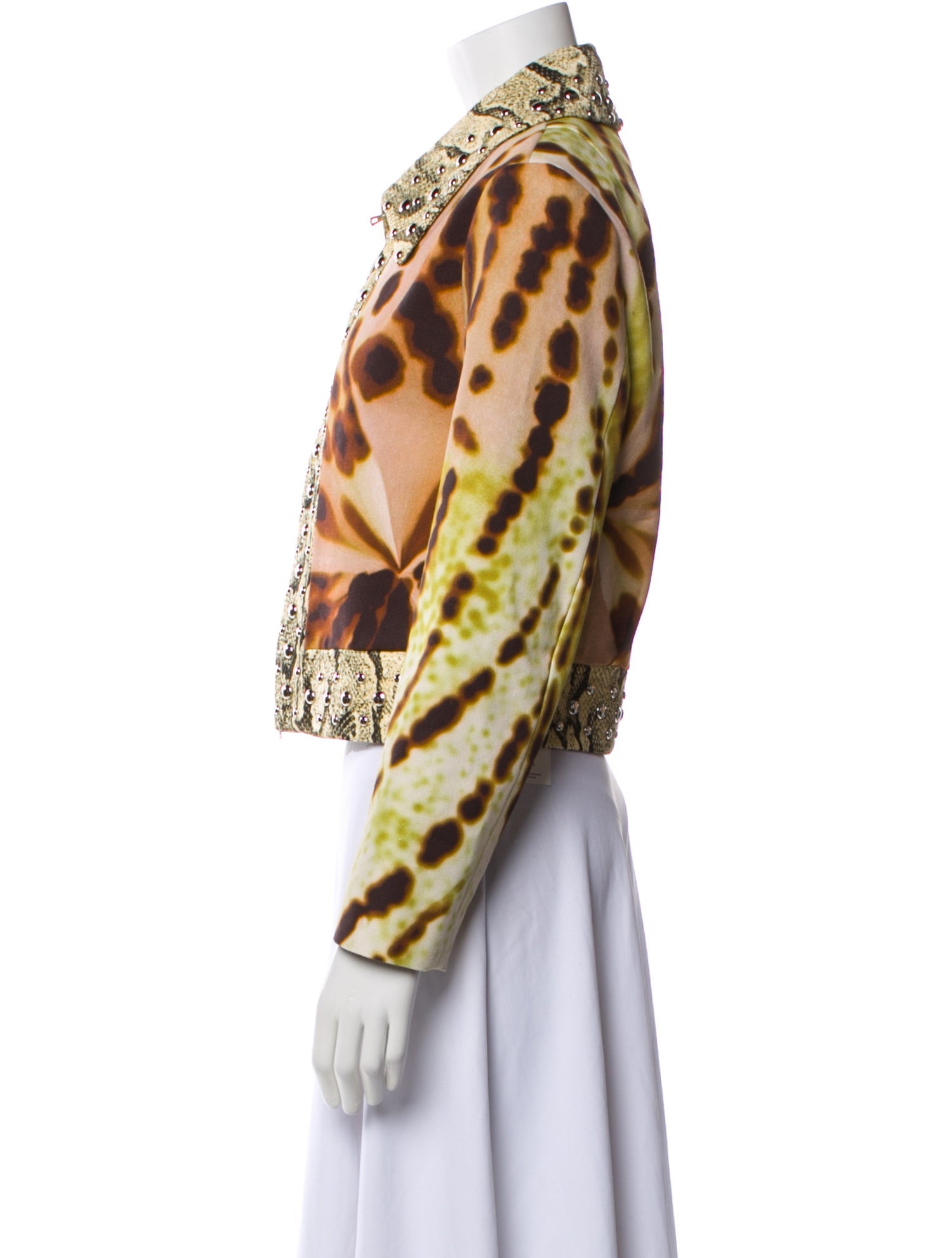 Dries Van Noten Animal Print Blazer