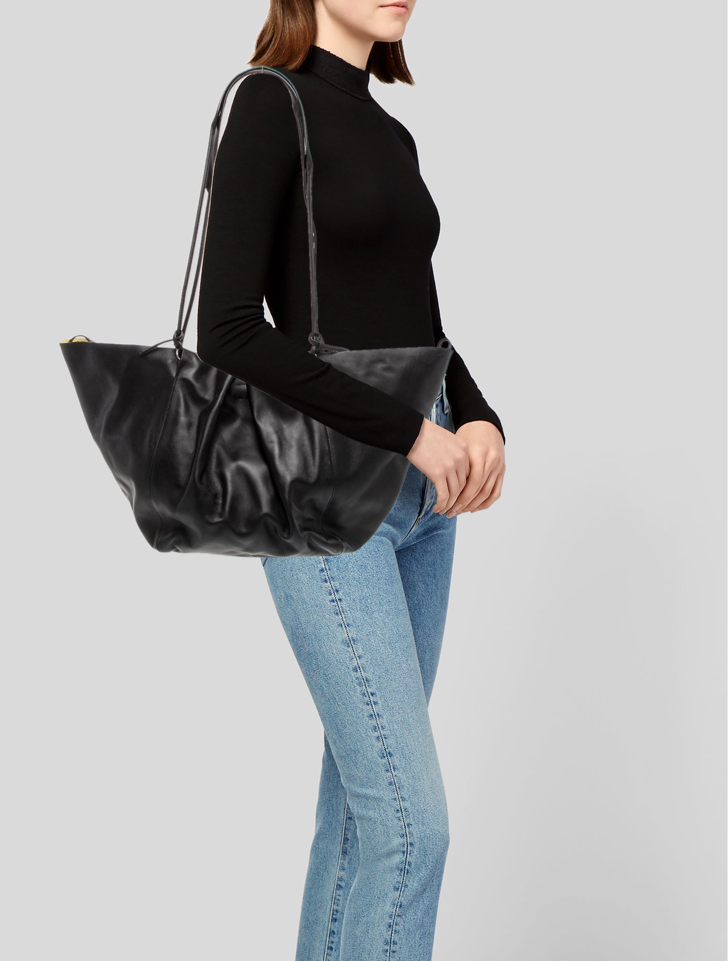 Dries Van Noten Leather Belt Bag