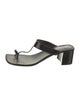 Dries Van Noten Leather Slides
