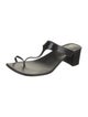 Dries Van Noten Leather Slides