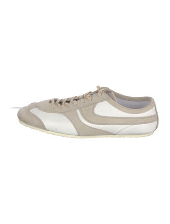 Dries Van Noten Leather Printed Sneakers